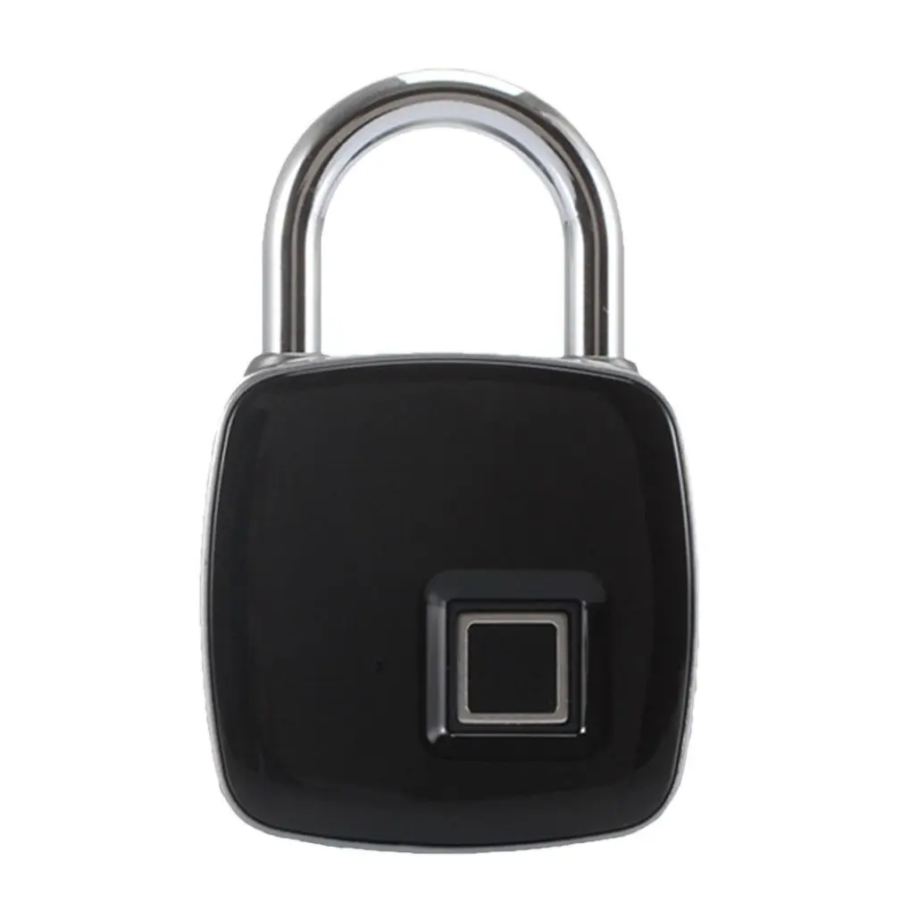 

Fingerprint Padlock Outdoor Luggage P3 Fingerprint Smart Lock Low Power 2 Year Standby Duration Anti-theft Door Lock