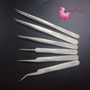 

Free Shipping Genuine Super Vetus Tweezers SA Series Tweezers Non-magnetic Stainless Steel Precision for Eyelash Extensions