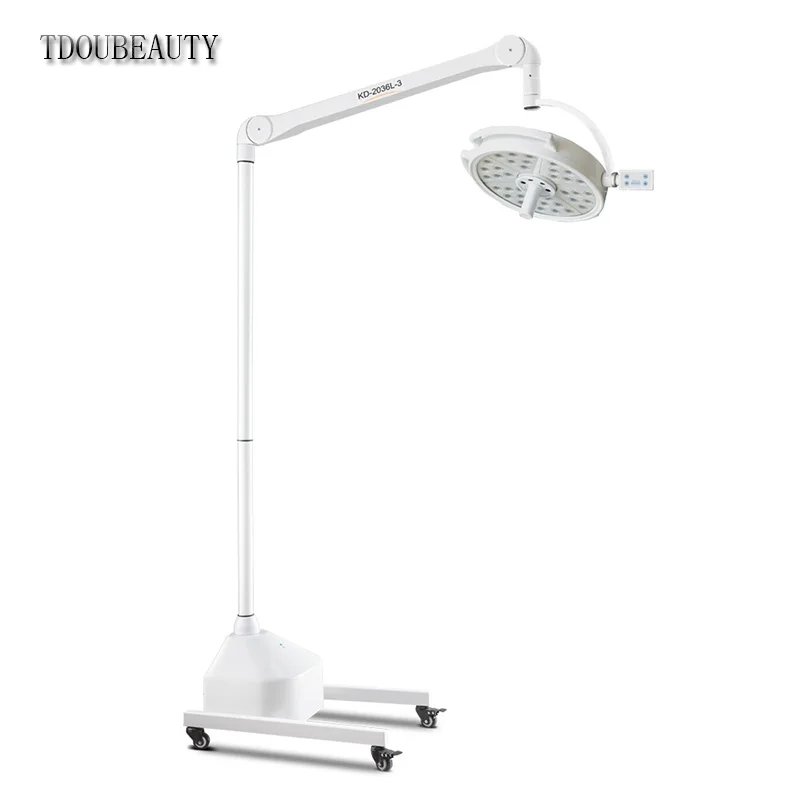 Подвижная напольная хирургическая бестеневая лампа TDOUBEAUTY Super 108 ВТ для домашних