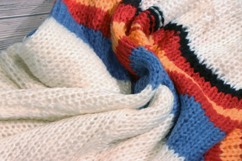 CALOFE женский свитер сшивание цвет свободные кардиганы модный свитер с длинными рукавами Повседневное вязаное пальто Новое поступление осень зима