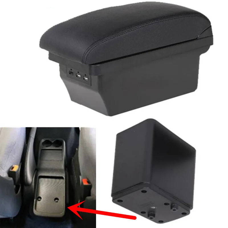 for Citroen Berlingo Peugeot Partner tepee car armrest ABS arm rest car-styling armrest box center console USB accessories