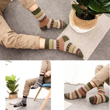 Высокое качество, 5 пар носков для мужчин и женщин, теплые зимние мягкие кашемировые теплые носки, носки из кроличьей шерсти, термоноски, шерстяные дышащие# BL5