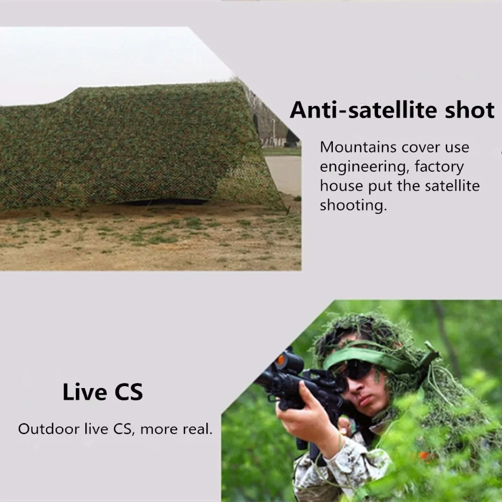Camuflagem militar сетка для защиты от солнца Лесной Камуфляж rede cacha redes de acampamento tampas do carro tenda sombra 2 м* 4 м/2