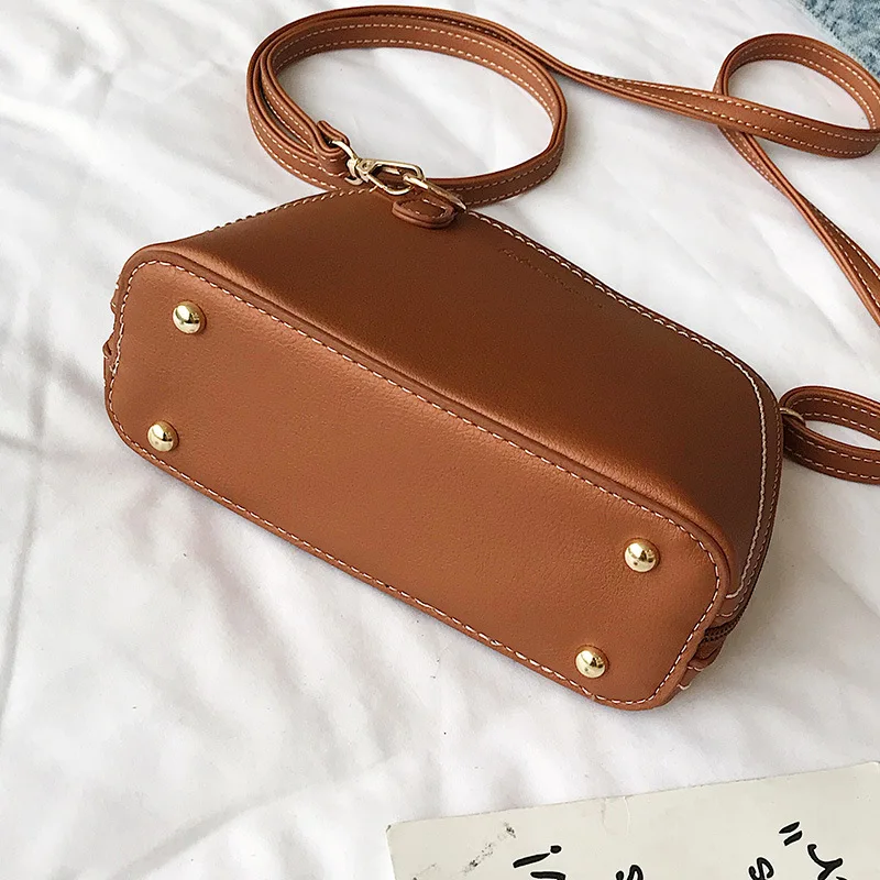 

17 New Style Matte Color Laser Shell Bag Korean-style Simple One-Shoulder Diagonal Handbag