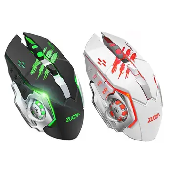 

ZUOYA MMR4 2.4GHz Wireless Game Mouse 1600DPI Micro-USB Optical Silent Mice Support Dropshipping