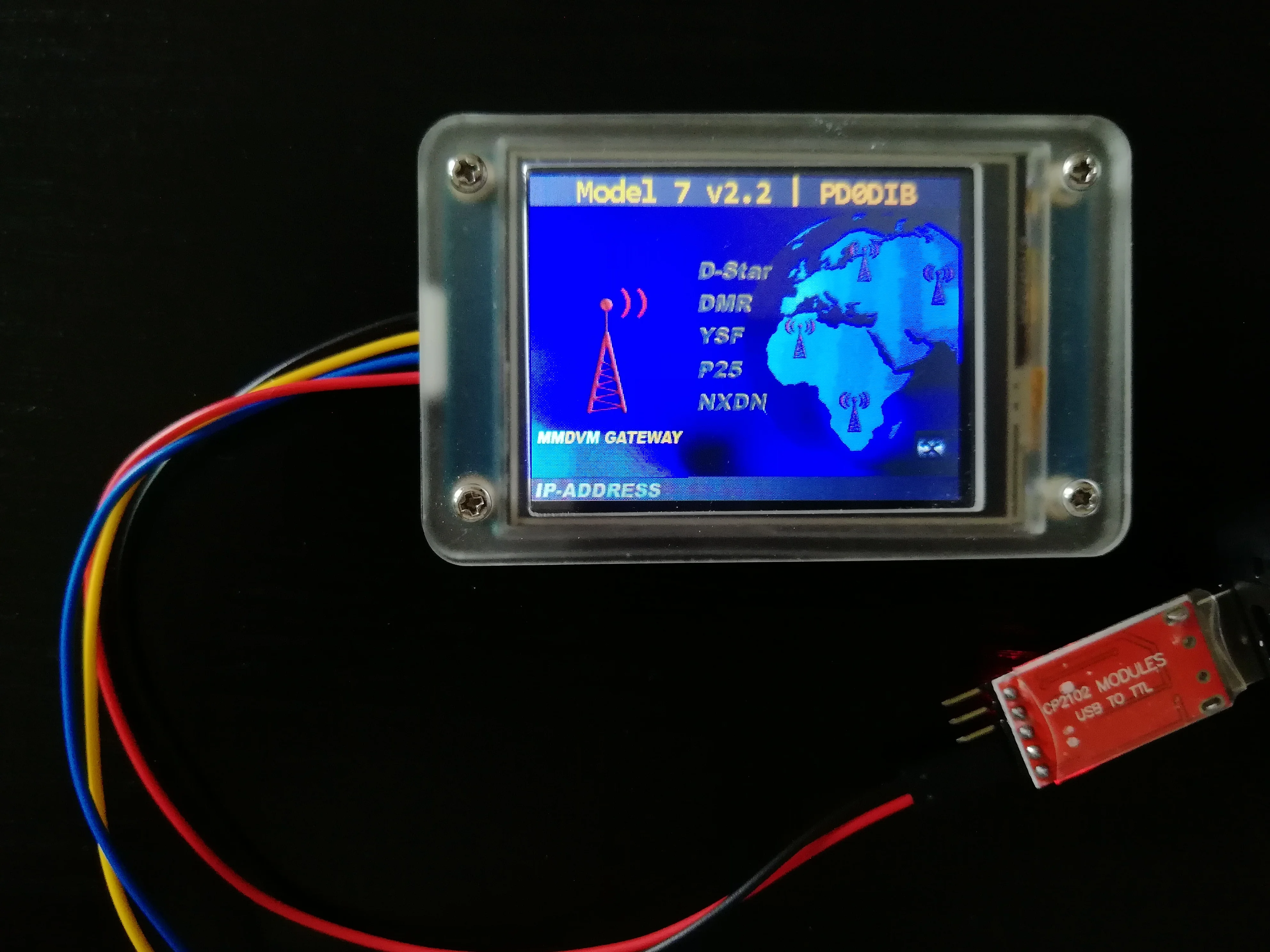 

MMDVM LCD Display (Acrylic "S" Case + Nextion screen 4.3'' + USB to TTL Adapter)