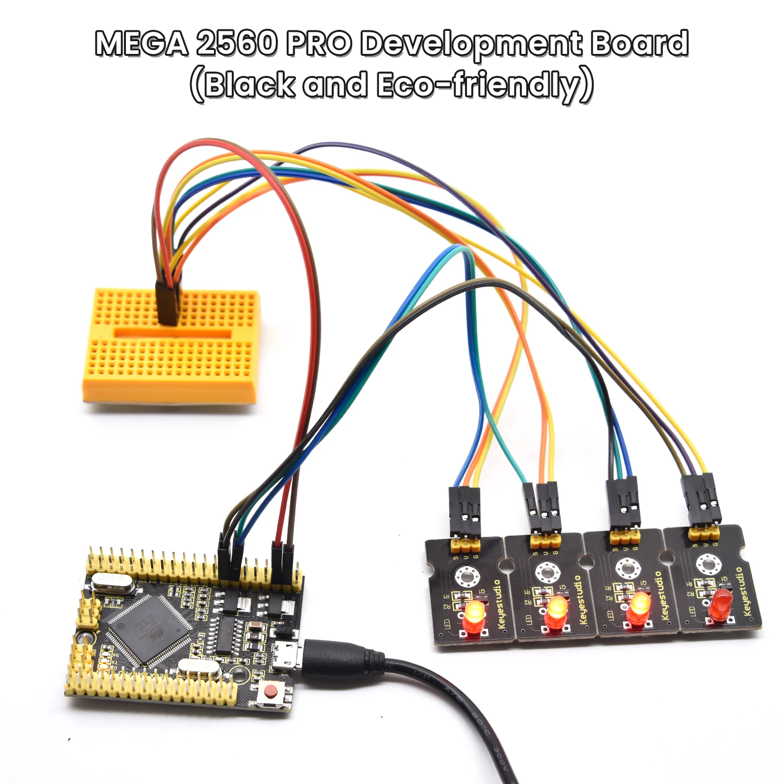 Keyestudio Atmega2560 16au Mega Pro 2560 Controller Board For Arduino Mega Diy Projects Integrated Circuits Aliexpress