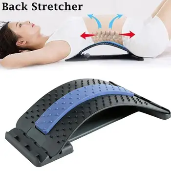 

Stretch Equipment Back Massager Magic Stretcher Fitness Lumbar Relieve Spinal Relaxation massage Support Chiropractor Mate A5Y2