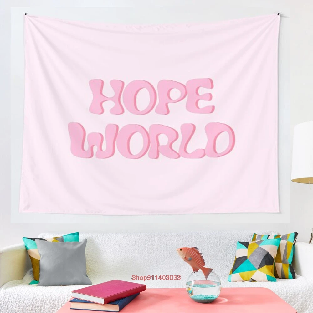 Настенный Гобелен Pastel HOPE WORLD Mixtape подвесные гобелены для гостиной спальни