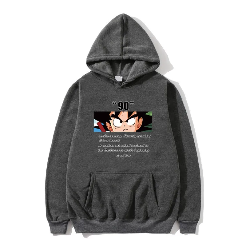 Novo pulôver das mulheres hoodies goku camisolas