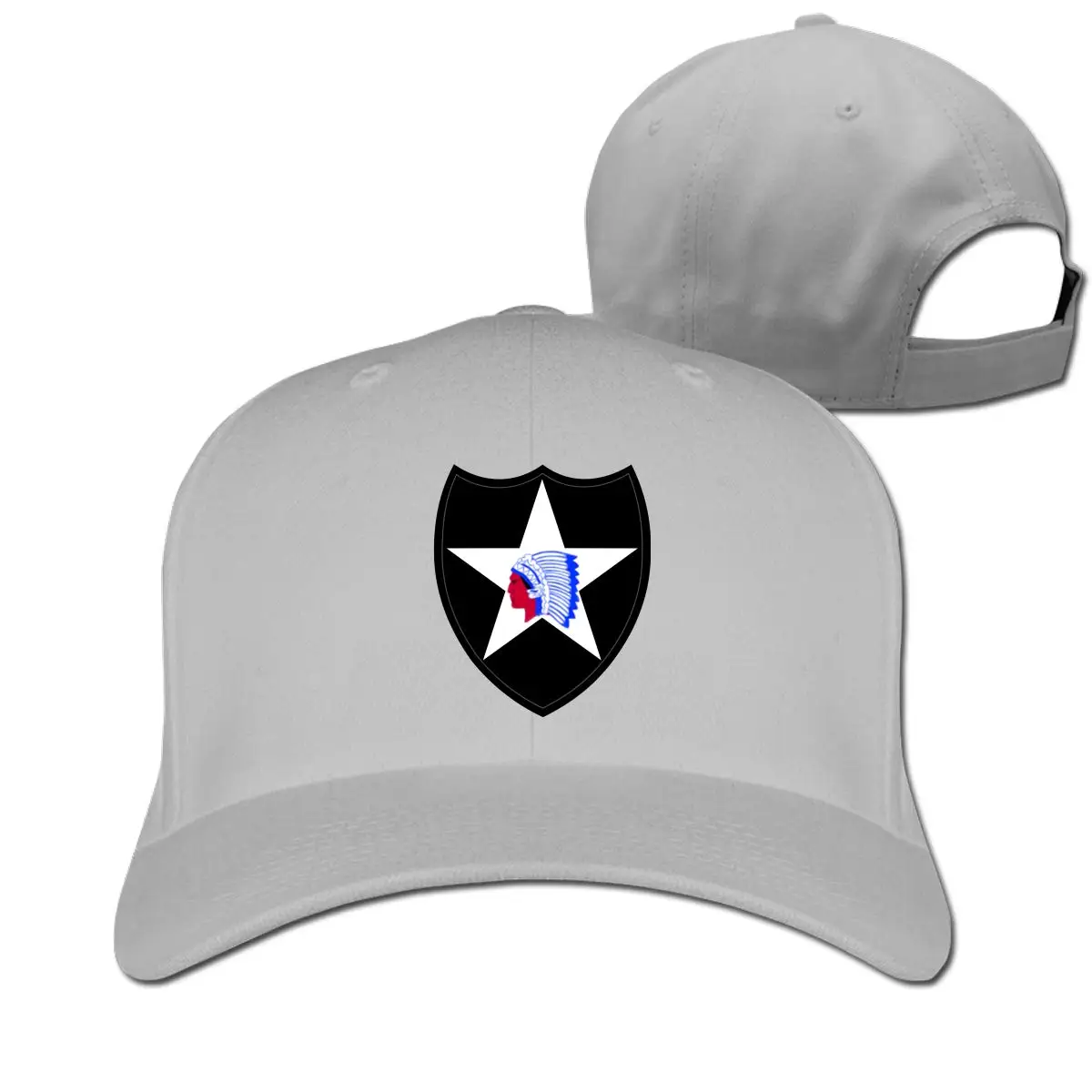 Лучшая 2-я стрелковая дивизия унисекс регулируемая бейсболка Sunbonnet простая шляпа Гольф Snapback Кепка