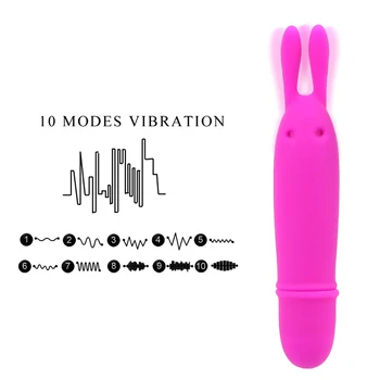 OLO Strong Vibration Rabbit Vibrator 10 Speed Clitoris Stimulator Nipple Massager Female Masturbation Sex Toys for Women 2