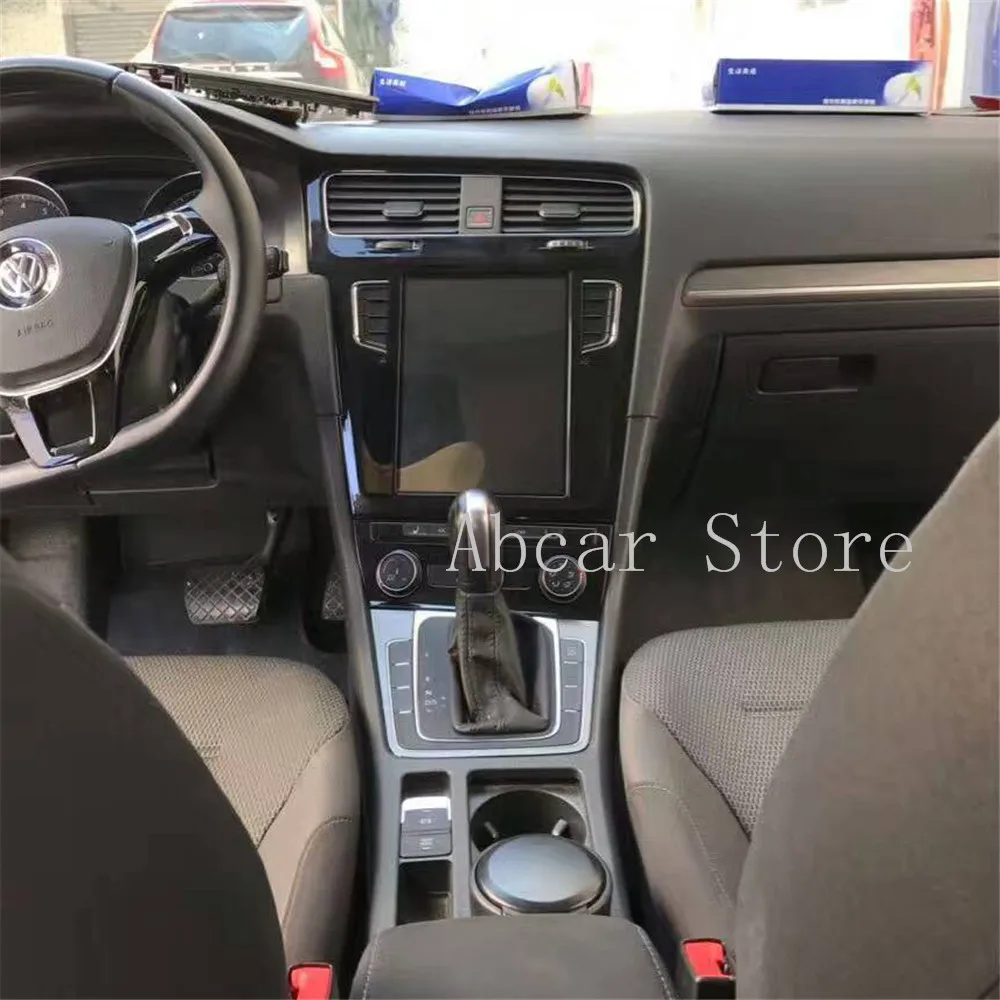 10 4 ''Tesla стиль Android 9 0 автомобильный dvd плеер GPS навигация для Volkswagen GOLF 7 2013 2016