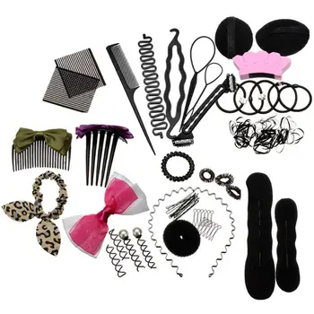 

94pc Hair Styling Accessories Kit Hair Bun Maker Hair Accessories for Women Girl High Quality and Brand New