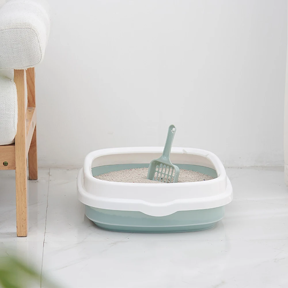 Cat Litter Box Cat Dog Tray Teddy Anti-Splash Toilette with cat litter shovel Puppy Cat Indoor Home Sandbox Pet Dog Toilet Cat Litter Box Cat Dog Tray Teddy Anti-Splash Toilette with cat litter shovel Puppy Cat Indoor Home Sandbox Pet Dog Toilet