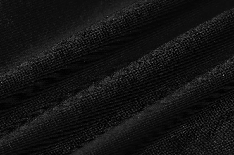 backless bodysuit OMSJ Mesh Patckwork Elegant Solid Black Bodysuit Tops 2021 Early Spring Round Collar Pearl See-through Slim Women's Sexy Rompers black bodysuit