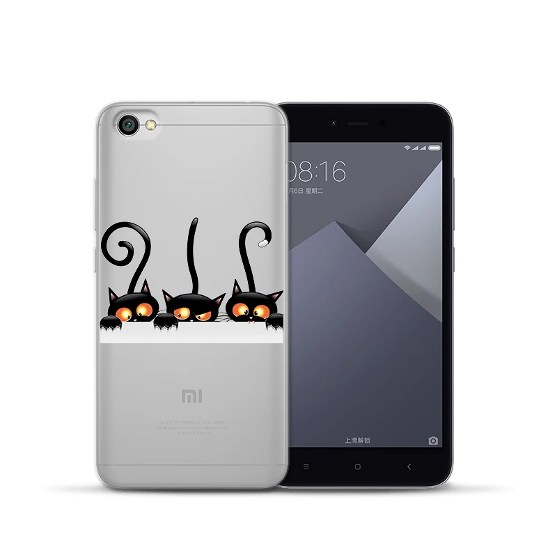 С изображением кота из мультфильма и роскошный кожаный Капа для Xiaomi Redmi Mi 8 6 CC9 A2 Lite 5X 6X A1 6A 4X 4A 5 9 Plus Note 4 5A премьер-профессионал чехол Coque Etui