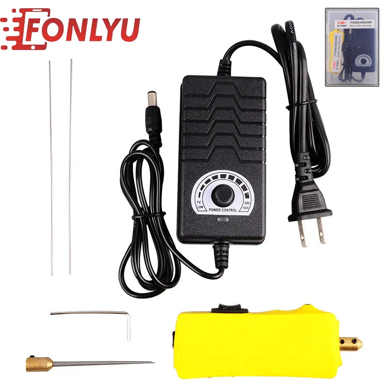

OCA Glue Removing Tool for Mobile Phone LCD Screen Repair Electric Mini Adhesive Remover Machine with Speed Controller