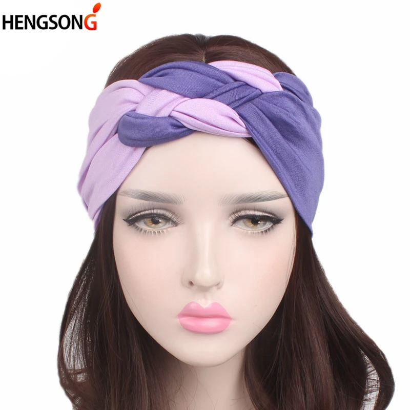 2020 New Headband Sport Women Yoga Hair Band Wide Sport Hair Band Women