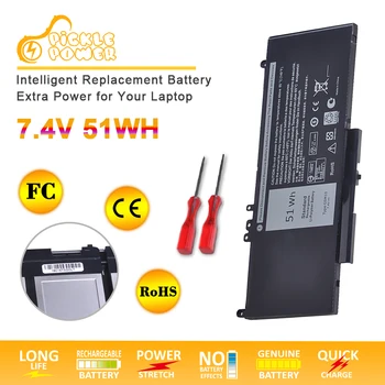 

7.4V 51WH Laptop Battery G5M10 for DELL Latitude E5450 E5550 Notebook 15.6" G5M10 8V5GX R9XM9 WYJC2 1KY05-SIKER