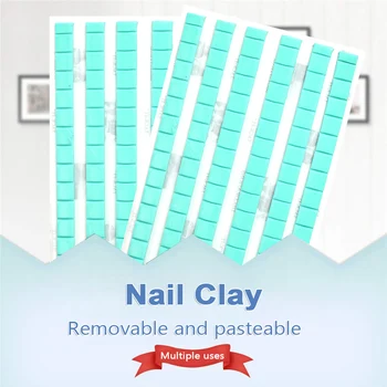 

180 Pieces Removable Adhesive Putty Nail Clay Reusable Multipurpose Mounting Tacky Putty for Nail Tools Hanging Pictures Art