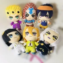 Новинка Jojos Необычные Приключения jorno Narancia Mista Buccellati Abbacchio Fugo Мягкие плюшевые игрушки куклы новые