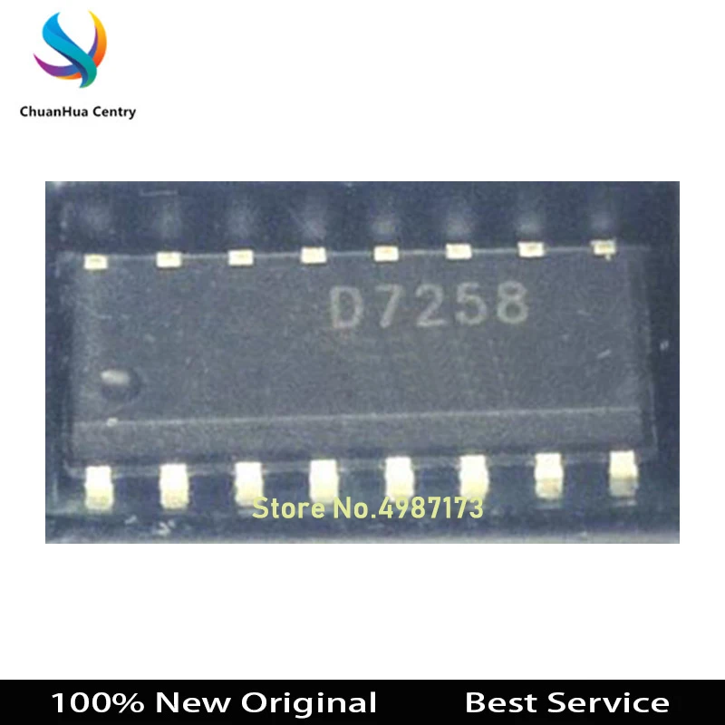 

10 Pcs/lot D7258 SOP16 100% New Original In Stock D7258 Bigger Discount for the More Quantity