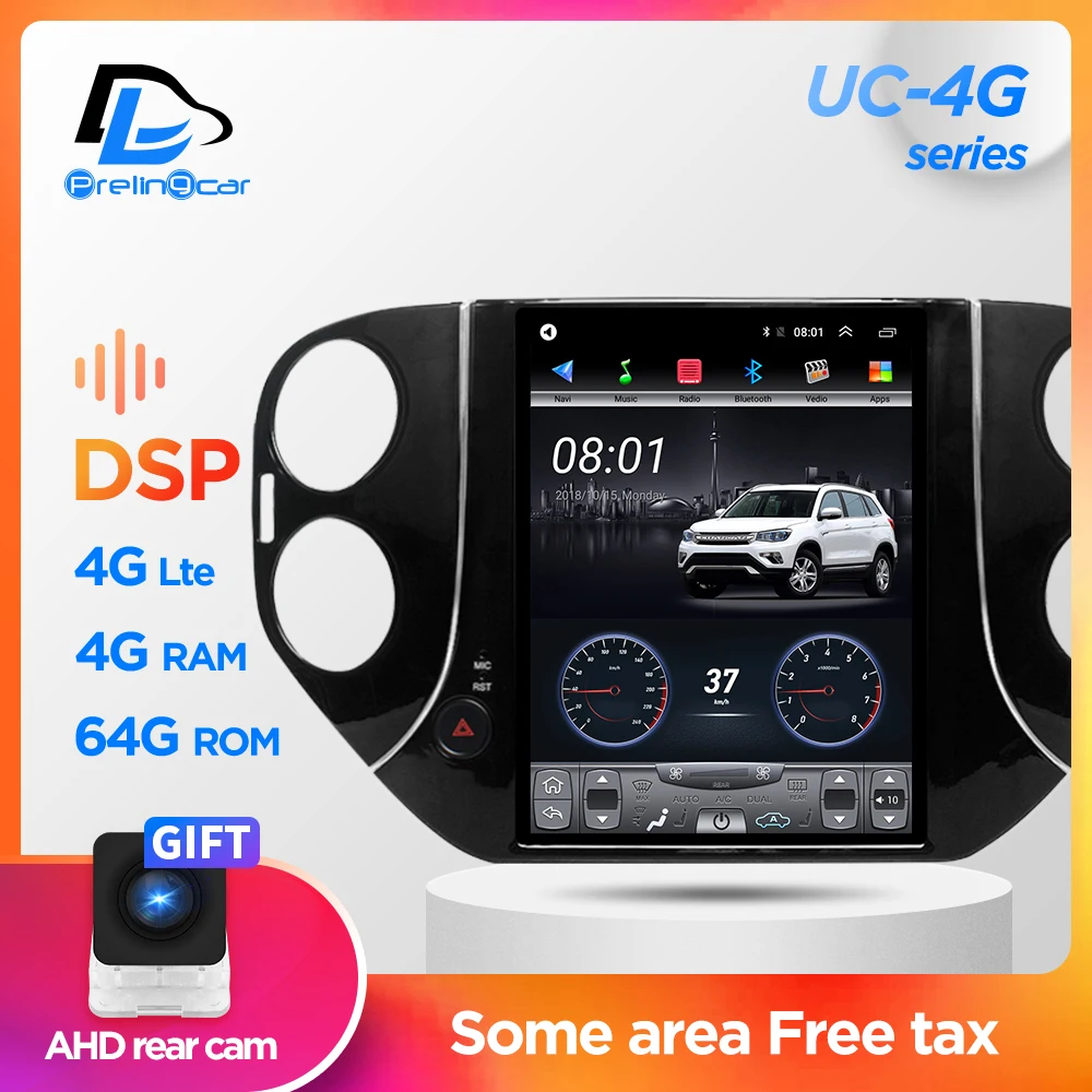 Автомагнитола мультимедийный навигатор видеоплеер для VW Tiguan 2007 2016 Tesla style