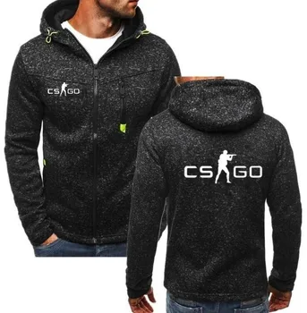 

2020 Brand Winter Game CS GO Hoodies Men Logo man Zipper Coat Hoodies&Sweatshirts Jacket