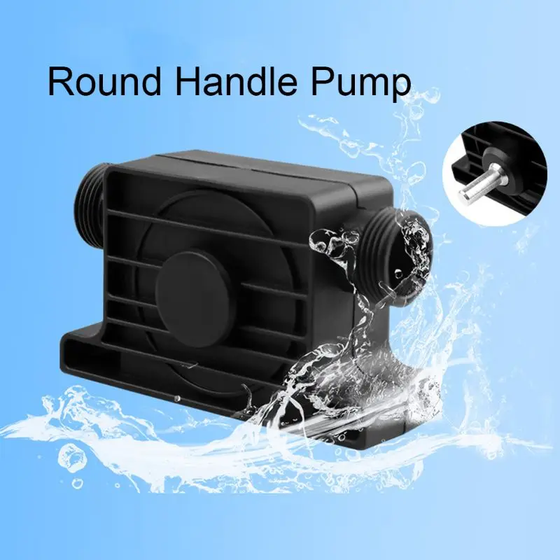 

Portable Electric Water Drill Pump Mini Hand Self-priming Transfer Pumps Garden