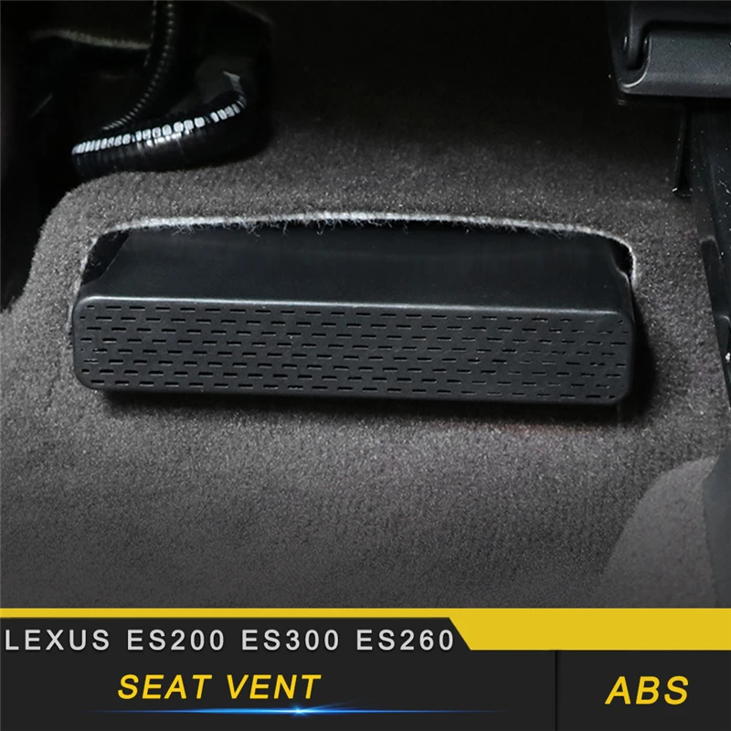 Для Lexus ES ES200 ES300 ES260 сиденье для стайлинга автомобиля A/C вентиляционное отверстие панель Крышка рамка наклейка аксессуары для интерьера