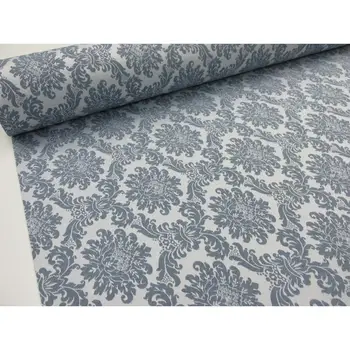 

JACQUARD CLOTH, Ref. VERSAILLES blue footage 2,45 Mts. x width 2,80 m.