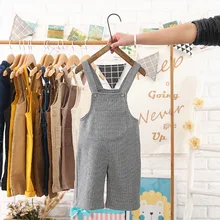 Штанишки для малышей, весенние комбинезоны для малышей, Повседневные детские штаны в Корейском стиле, для детей 0-3 лет, открытый рисунок, для мужчин и женщин