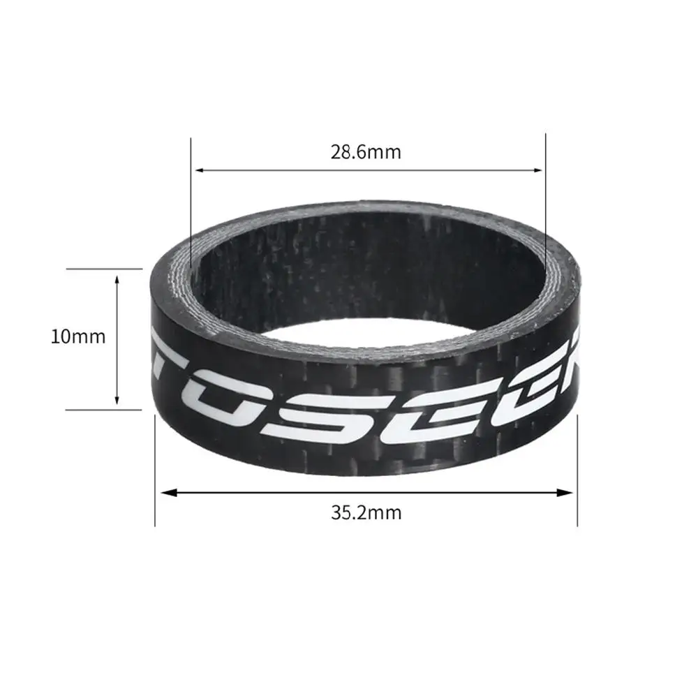 4PCS Bicycle Front Fork Bowl Series Headset Washer Gasket Bowl On For MTB Mountain Bike Road Bicycle Carbon Fiber Backup Ring