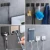 1/2/3Pcs Punch Free Razor Holder Storage Hook Wall Men Shaving Shaver Shelf Ванная Комната Бритва Стеллаж Стена Спальня Штекер Крюк Организатор