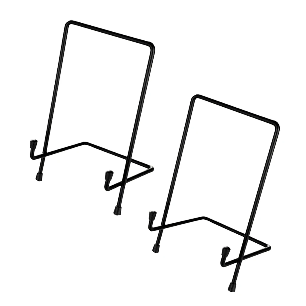 2 шт. винтажная тарелка Дисплей мольберт стенд дисплей Мольберт подставка блюдо