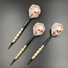 Fox Smiling 3 шт. 18 г 15 см Профессиональные Дартс мягкий наконечник Дартс электронные дартс с красивым рисунком полеты