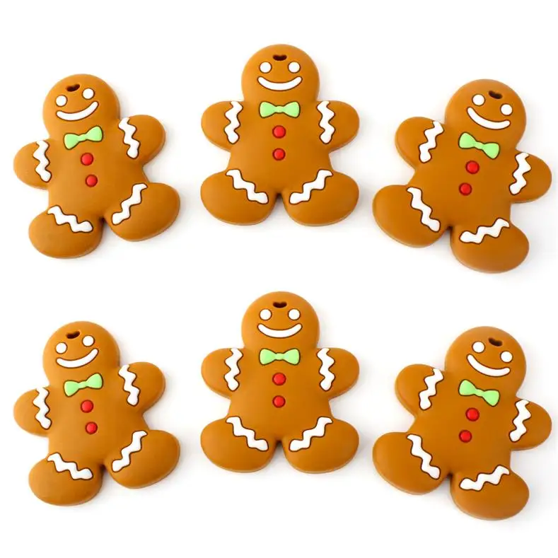 10pcs Man Teether Keep& Grow 10 шт. Силиконовые Прорезыватели животные коала медведь собака Детские Прорезыватели DIY пустышки бусы-клипсы Прорезыватели игрушки детские товары - Цвет: 10pcs Man Teether