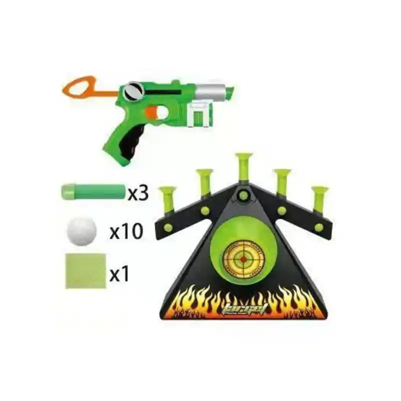 electronic target shooting game