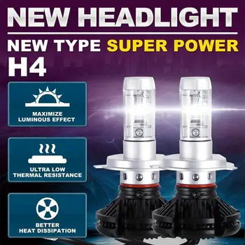 

Universal 2X H7 100W 12000LM LED Car Headlights Kits Beam Bulbs Turbo Super White 6500K High Quality Brightly Lighting 2019 NEW