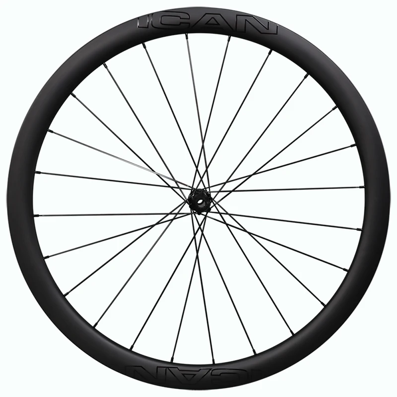 AERO ICAN Carbon bike wheelset disc brake super light rim novatec 411 412 SAPIM-CX-RAY wheels carbon clincher 50mm carbon wheels