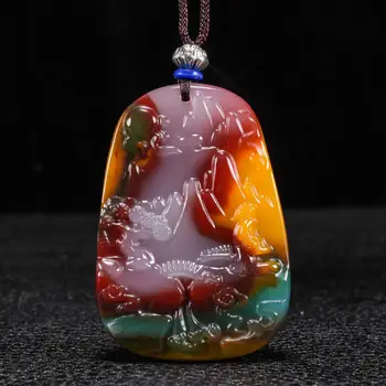 

Natural agate pendant