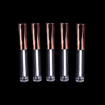 

Mini 6ml Pretty Empty Lip Gloss Tube Refillable Bottle Lipgloss Sample lip balm bottle container Beauty Tool Women Girl Gift