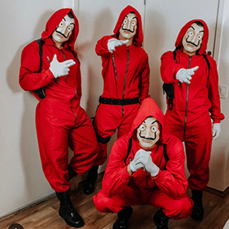 Костюм из сериала бумажный дом костюм Сальвадора Дали для косплея и вечеринки на