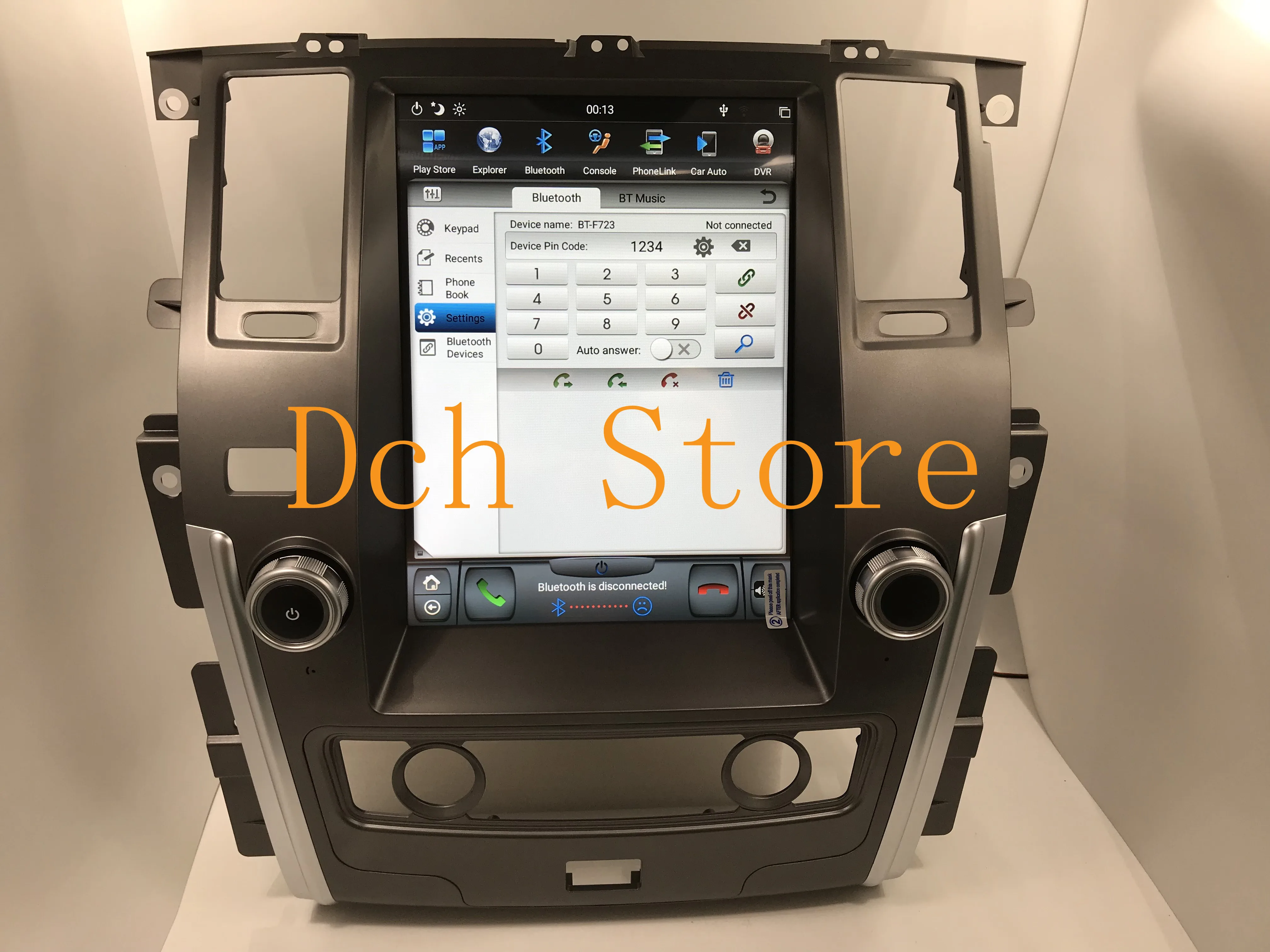 Вертикальный автомобильный DVD GPS в стиле Тесла 12 1 Android 9 0 для Nissan Patrol 2010 2011 2012 2013 2014