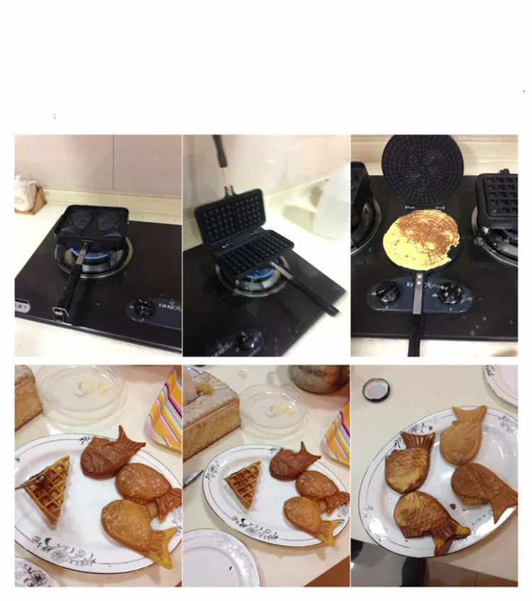 DIY в форме сердца яйцо вафельница торт плесень слоеный пан форма антипригарное двухстороннее печенье Маффин плесень горшок формы для выпечки инструменты для выпечки