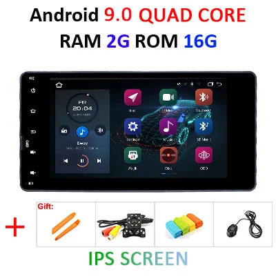 2G 16G IPS no canbus 2 Din Android 9,0 4G+ 64G 8 ядерный автомобильный dvd Радио Видео gps аудио для Mitsubishi outlander lancer asx 2012 2013 obd2 DSP ips fm - Цвет: 2G 16G IPS no canbus