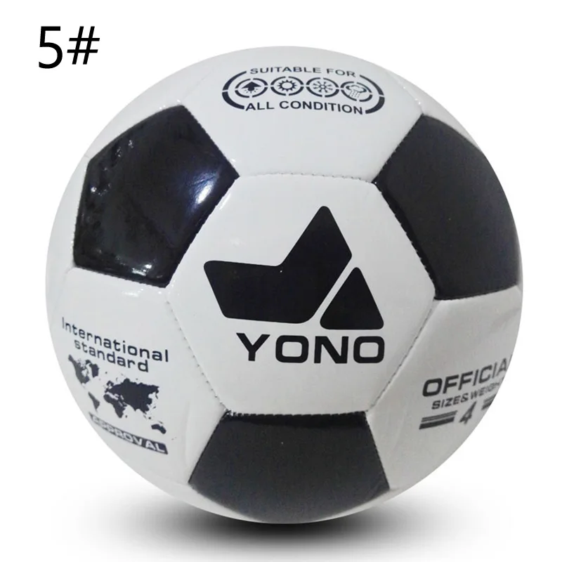 Size 5 ТПУ мяч для игры в футбол, для подростков, взрослых, профессиональный тренировочный мяч, размер 4, размер 5, для соревнований, вискоза, износостойкий - Цвет: Size 5