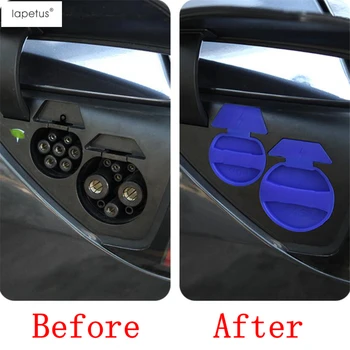 

Lapetus Accessories Fit For Tesla Model 3 2018 - 2020 Charging Port Protection Cap Waterproof Dust-proof Protective Sleeve Cover