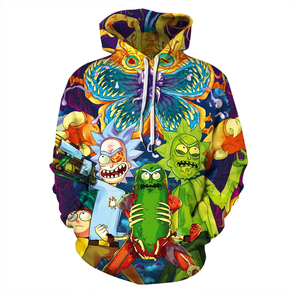 Забавные мультяшные толстовки 3D мужские и женские свитшоты спортивный костюм